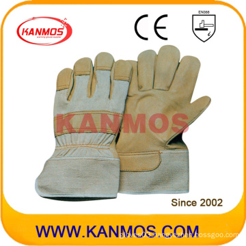 Industrial Safety Cowhide Grain Leather Work Gloves (12002)